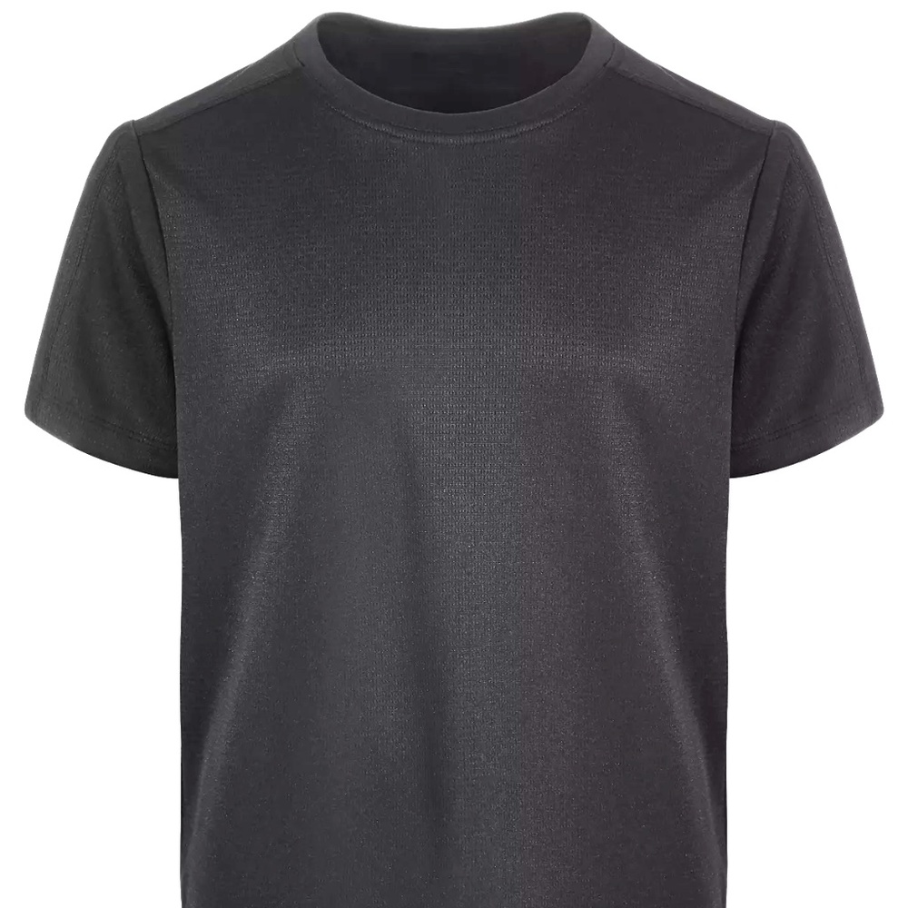 (NWT) ID IDEOLOGY Big Boys Core Training Shirt Deep Charcoal Size S